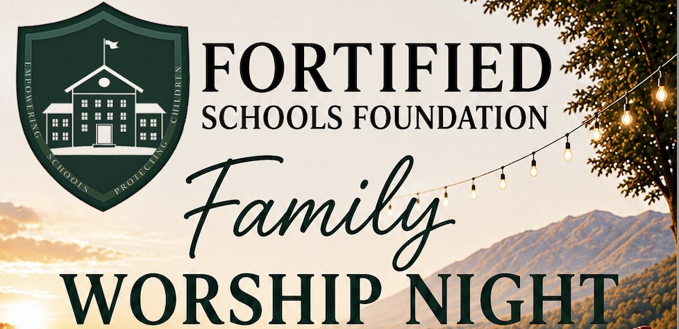 Fortified Schools Foundation Family Worship Night — Community in Red Chair Lavender