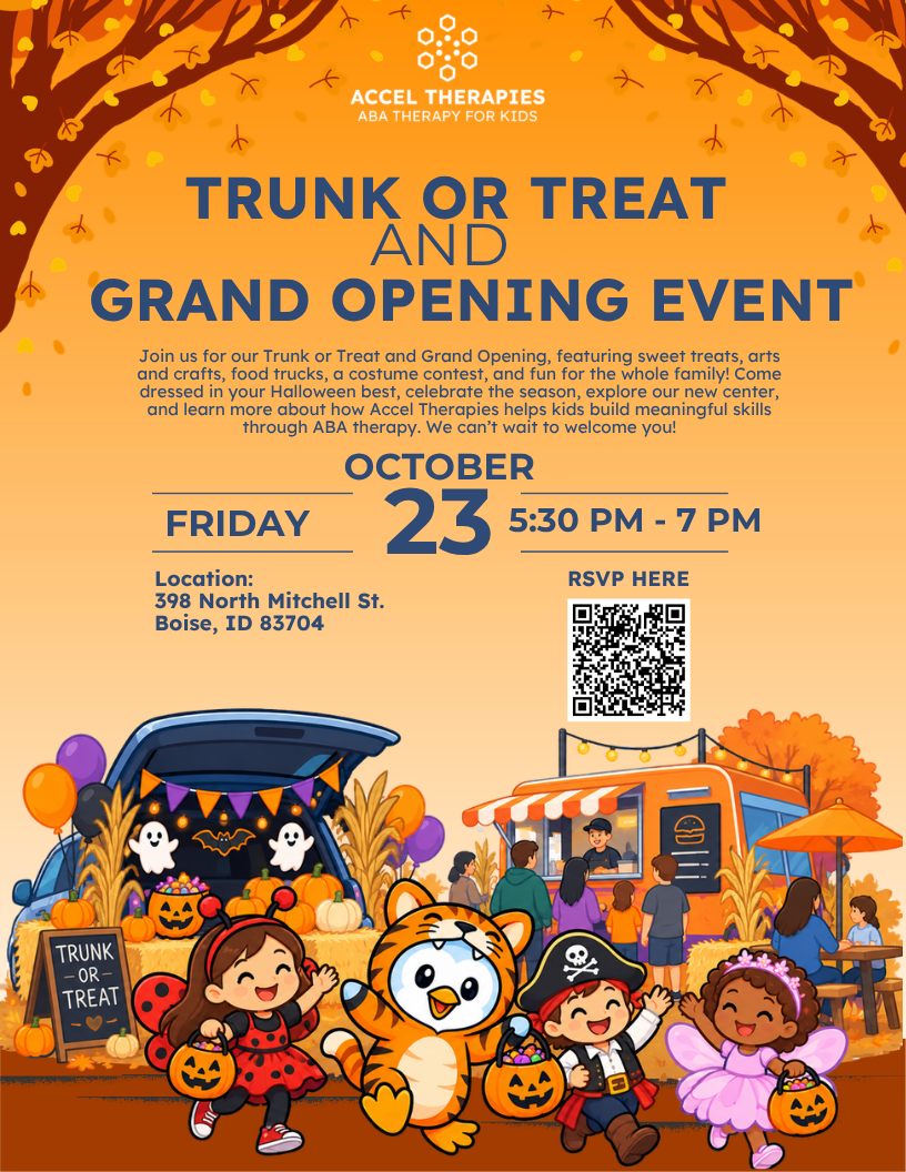 Accel Therapies Trunk or Treat and Grand Opening — Family fun in Boise