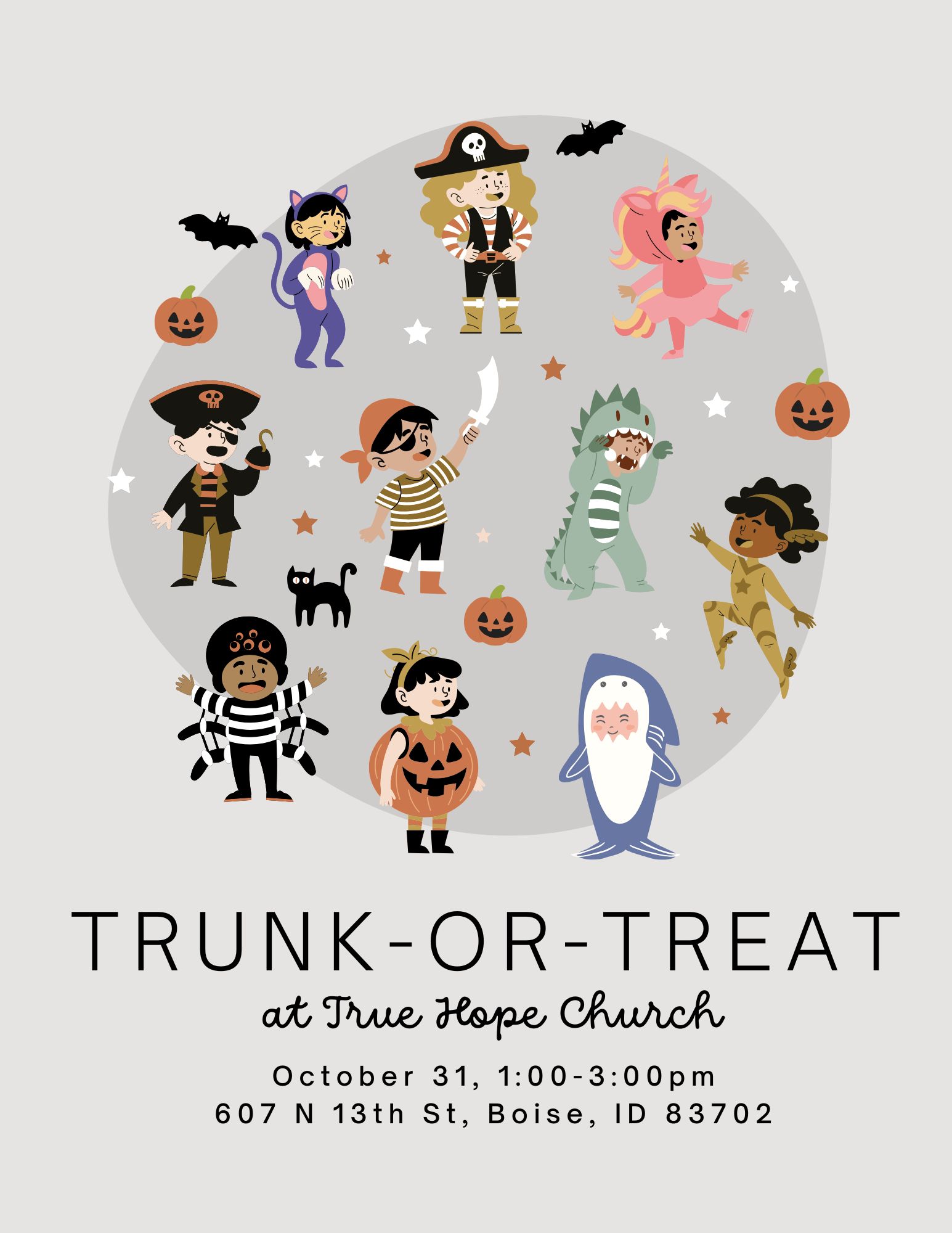 Trunk or Treat — Family fun in True Hope Church – Downtown · Boise